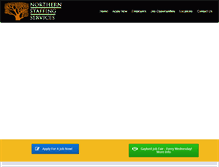 Tablet Screenshot of northernstaffingservices.com